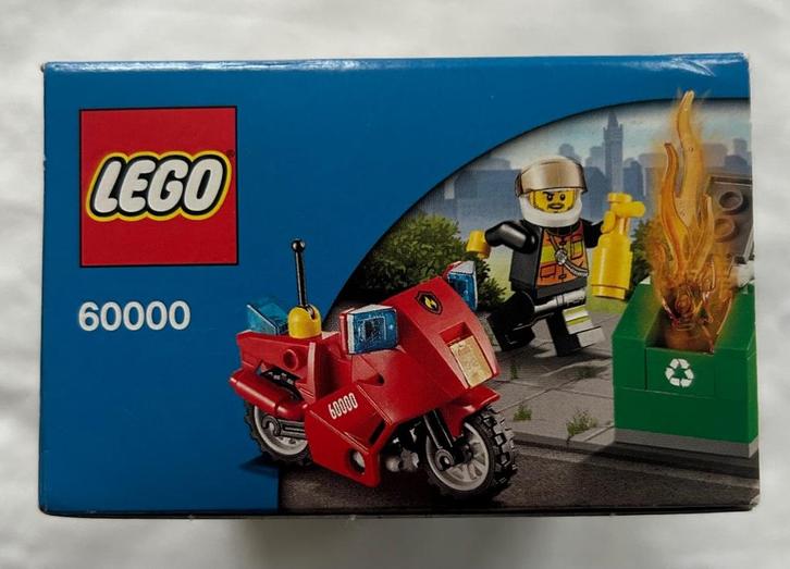 Nieuw in doos Lego Brandweer motor, 6000, Kinderen en Baby's, Speelgoed | Duplo en Lego, Nieuw, Lego, Complete set, Ophalen of Verzenden