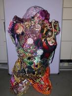 8 X torso bekleed met kunst, Ophalen