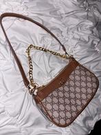Gucci Schoudertasje Vintage, Sieraden, Tassen en Uiterlijk, Tassen | Damestassen, Ophalen of Verzenden, Gebruikt, Bruin, Schoudertasje