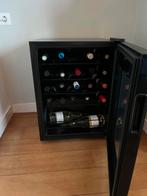 Wijnkoeler zwart mat, Huis en Inrichting, Ophalen, Minder dan 50 cm, Zo goed als nieuw, Minder dan 100 cm