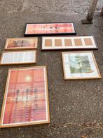 Diverse IKEA lijsten,soms met poster,gratis ophalen., Huis en Inrichting, Woonaccessoires | Lijsten, Ophalen, Hout, Minder dan 50 cm