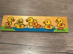 Houten puzzel eentjes, Kinderen en Baby's, Speelgoed | Kinderpuzzels, Gebruikt, Ophalen of Verzenden, Van hout, Minder dan 10 stukjes