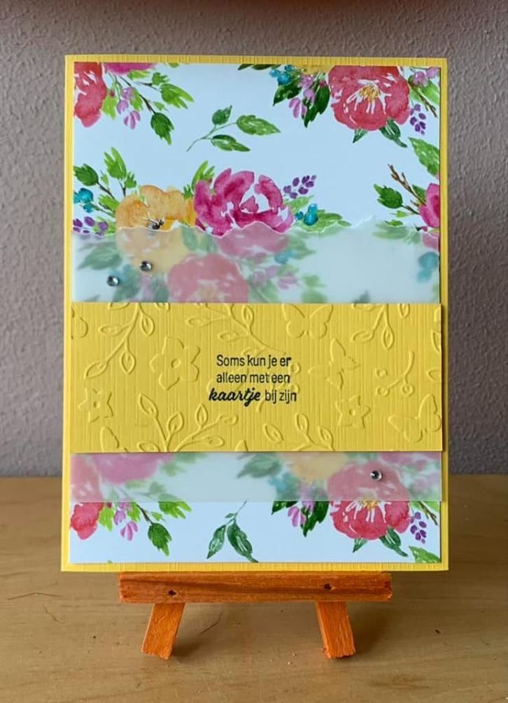 Zelfgemaakte wenskaarten. BETERSCHAP / OPKIKKER / BLANCO (1), Hobby en Vrije tijd, Kaarten | Zelfgemaakt, Nieuw, Overige thema's