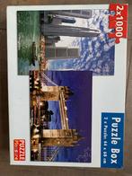 Puzzle Box 2x1000 - Singapore & Tower Bridge, Ophalen of Verzenden, Zo goed als nieuw