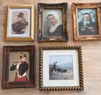 Verschillende reproducties in lijst van bekende schilderijen, Antiek en Kunst, Kunst | Schilderijen | Klassiek, Ophalen of Verzenden