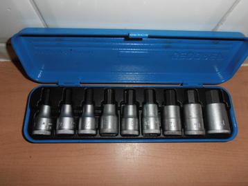 Zgan GEDORE inbusdoppen set 1/2 dop opname. beschikbaar voor biedingen