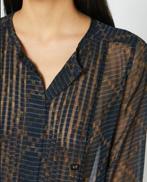 SALE Isabel Marant Etoile blauwe zijden India blouse Fr 40, Blauw, Zo goed als nieuw, Isabel Marant Etoile, Ophalen