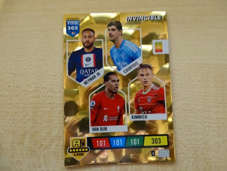 Invincible X-Rare kaart, Panini FIFA 365 Adrenalyn XL 2023, Verzamelen, Sportartikelen en Voetbal, Zo goed als nieuw, Poster, Plaatje of Sticker