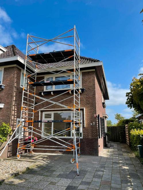 Rolsteiger te huur, Doe-het-zelf en Verbouw, Steigers, Zo goed als nieuw, Rolsteiger of Kamersteiger, 5 meter of hoger, Ophalen