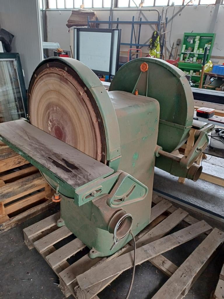 Dubbelzijdige Schuurmachine 380V - 80cm Schuurblad, Ophalen, Onbekend, Onbekend, Onbekend