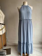na-kd maxi jurk maat 38 blauw, Maat 38/40 (M), NA-KD, Zo goed als nieuw, Onder de knie