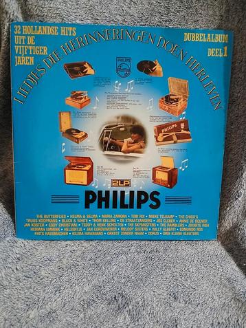 Philips 2 lp Liedjes Die Herinneringen Doen Herleven Deel 1 beschikbaar voor biedingen