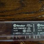 🖨️Finder 34.51.7.060.0010 PCB mount relais🏷️€5,- per stuk, Ophalen of Verzenden, Zo goed als nieuw