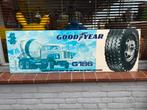 Vintage Goodyear G186 Reclamebord, Ophalen, Reclamebord, Gebruikt, .