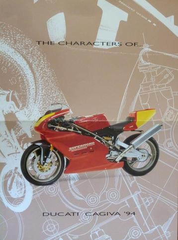 Folder DUCATI CAGIVA 1994 beschikbaar voor biedingen
