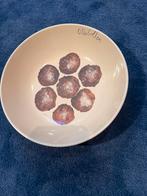 Oliebollen schaal Jet ter steege, Porselein of Keramiek, Schaal, Rond, Ophalen of Verzenden
