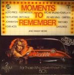 2 LP - Moments to remember, jaren 50, Cd's en Dvd's, Ophalen of Verzenden, Zo goed als nieuw, 12 inch, Pop
