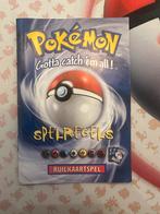 Pokemon spelregels boekje uit de themedecks, Ophalen of Verzenden, Zo goed als nieuw, Losse kaart