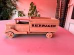 Houten vrachtwagen voor bierflesjes, Hobby en Vrije tijd, Modelauto's | 1:24, Ophalen, Zo goed als nieuw, Bus of Vrachtwagen, Overige merken