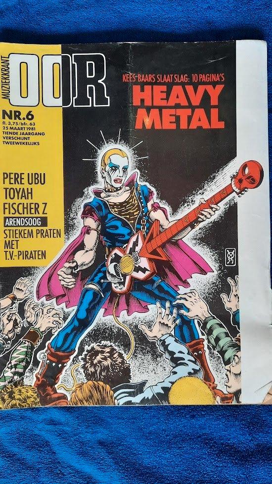 OOR 6-1981 2 Heavy Metal Tom Petty Pere Ubu Fischer Z Toyah, Boeken, Tijdschriften en Kranten, Zo goed als nieuw, Muziek, Film of Tv