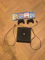 PlayStation 4 Pro + 2 Controllers + 4 Games, Spelcomputers en Games, Spelcomputers | Sony PlayStation 4, Met games, Met 2 controllers
