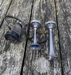 Leuke Dubbelle Luchthoorn Stebel - vintage oldtimer boot, Ophalen of Verzenden, Gebruikt, Overige typen