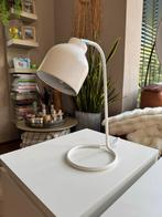 Set van 2 witte bureaulampen, Ophalen, Zo goed als nieuw, Metaal, Minder dan 50 cm