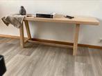 Nieuw gemaakte eikenhouten bank, Ophalen, Nieuw, 25 tot 50 cm, Rechthoekig