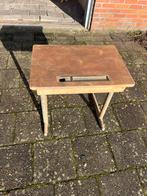 Antiek schoolbureau met opbergvak, Antiek en Kunst, Ophalen of Verzenden