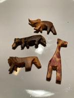 Mooie houten kralen van dieren, Hobby en Vrije tijd, Kralen en Sieraden maken, Ophalen of Verzenden, Zo goed als nieuw, Kraal