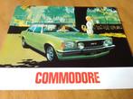 Opel Commodore, 4 pagina's, als nieuw, Boeken, Auto's | Folders en Tijdschriften, Ophalen of Verzenden, Zo goed als nieuw