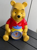 Disney Winny the Pooh Spaarpot met klok., Ophalen of Verzenden, Winnie de Poeh of vrienden, Zo goed als nieuw, Beeldje of Figuurtje
