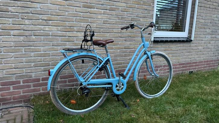 Damesfiets Elops 520| in zeer goede staat| met tassenrekje, Fietsen en Brommers, Fietsen | Dames | Damesfietsen, Zo goed als nieuw
