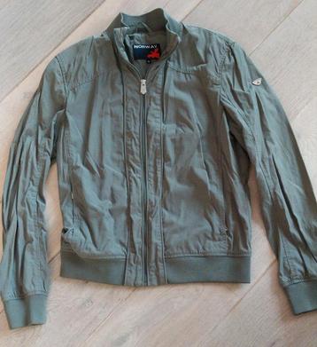 BIJNA GRATIS Heren groene Tussenjas jas maat M beschikbaar voor biedingen