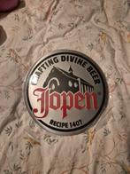 Jopen bord reclamebord mancave kroeg etc, Ophalen of Verzenden, Nieuw, Reclamebord, Plaat of Schild, Overige merken