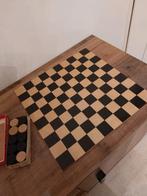 Klassiek Damspel - Compleet met Bord en Stenen, Hobby en Vrije tijd, Gezelschapsspellen | Bordspellen, Een of twee spelers, Ophalen of Verzenden