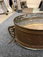 koperen bloembak, Ophalen