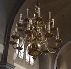 Grote koperen kroonluchter 18 lampen. Perfecte staat, Ophalen, Koper