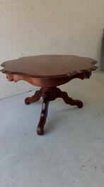 Ovale Biedermeier mahonie salontafel, Ophalen
