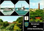 Schiermonnikoog - 5 ansichtkaarten, Verzamelen, Ansichtkaarten | Nederland, Verzenden, 1980 tot heden, Gelopen, Waddeneilanden