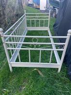 Bed zonder matras, Huis en Inrichting, Ophalen, Gebruikt, 90 cm, Eenpersoons