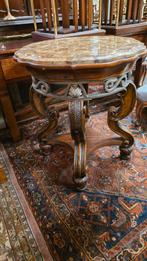 Zware barok tafel marmeren blad, Ophalen