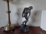 Adam / Auguste Rodin / Brons / Beeld / 33,5 centimeter, Ophalen of Verzenden