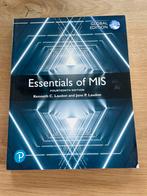 Essentials of MIS - Laudon & Laudon, Boeken, Informatica en Computer, Ophalen of Verzenden, Zo goed als nieuw, Vakgebied of Industrie