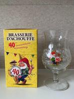 Collectors glas La Chouffe 40 jaar brasserie D’Achouffe, Verzamelen, Biermerken, Nieuw, Duvel, Glas of Glazen, Ophalen of Verzenden