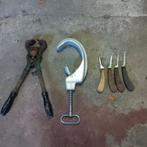 Klauwverzorgingsmateriaal, Ophalen, Gebruikt