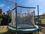 Avyna 3 meter trampoline met veiligheidsnet, Ophalen, Gebruikt