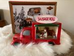 Mooie Luville kerstdorp foodtruck Sausage Rolls als nieuw, Diversen, Kerst, Ophalen of Verzenden, Zo goed als nieuw