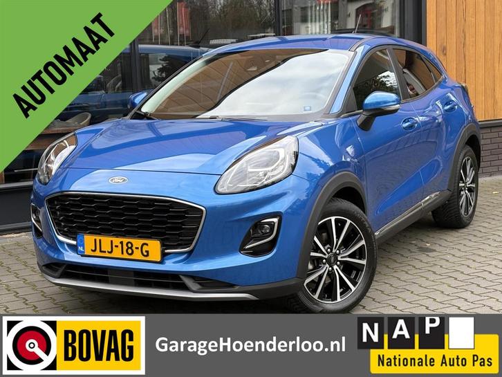 Ford Puma 1.0 EcoBoost Titanium Apple Carplay, Cruise, Stoel, Auto's, Ford, Bedrijf, Te koop, Puma, ABS, Airbags, Airconditioning