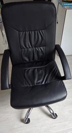 Stijlvolle ergonomische bureaustoel, Ophalen, Zwart, Zo goed als nieuw, Bureaustoel